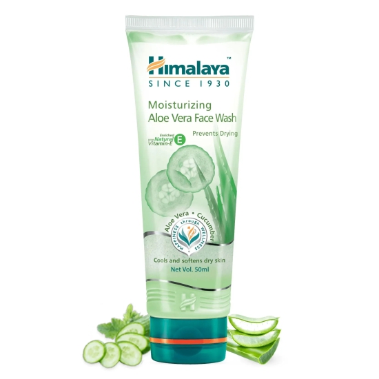 MOISTURIZIN ALOE VERA FACE WASH 50ml IND 50 ml