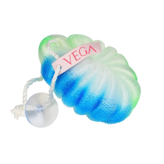 Vega Flower Sponge Bath Scrubber Ba 3 3 1 Pc