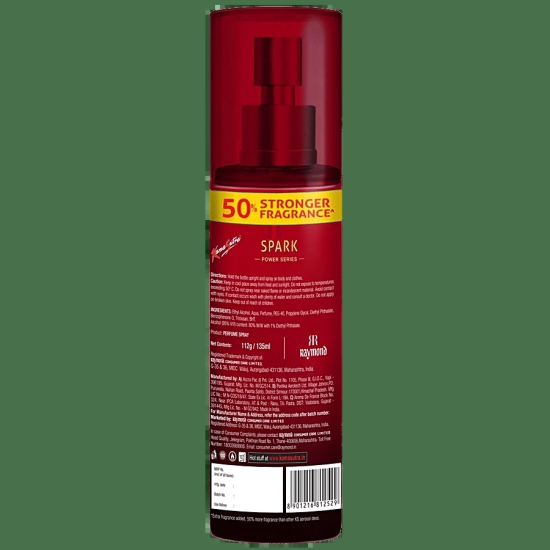 KS Spark Power Series Deodorant, 135 ml