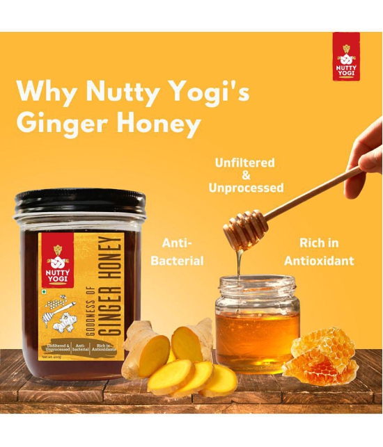 Nutty Yogi Ginger Honey 500