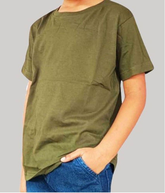 ferocious - Olive Cotton Boy's T-Shirt ( Pack of 1 ) - None