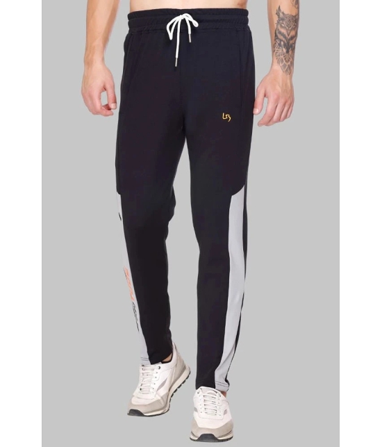 LEEBONEE Black Polyester Mens Trackpants ( Pack of 1 ) - None