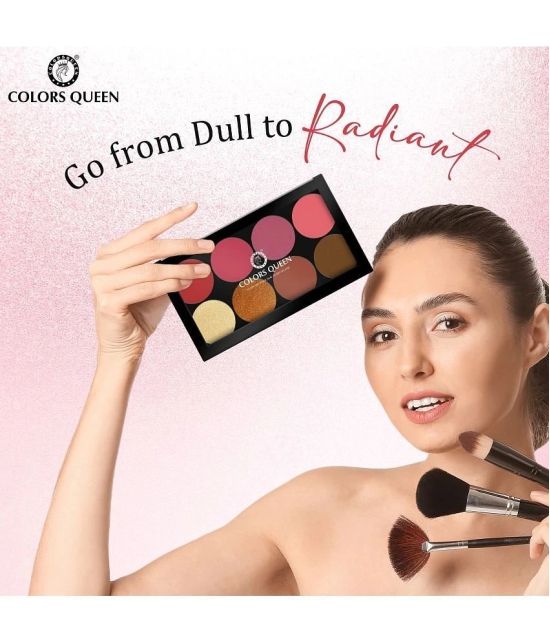 Colors Queen Ultra Professional Pressed Powder Blush Multi 20 g