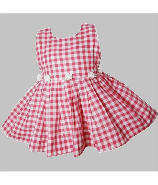 harshvardhanmart.com - Pink Cotton Baby Girl Frock ( Pack of 1 ) - None