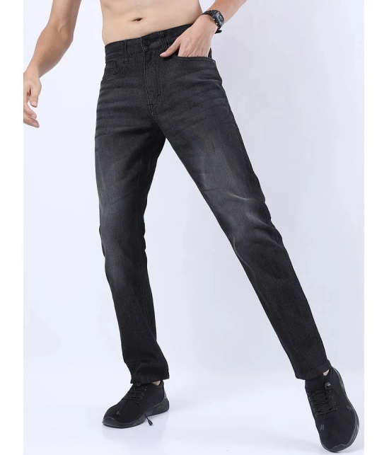 Ketch Regular Fit Basic Mens Jeans - Charcoal ( Pack of 1 ) - None