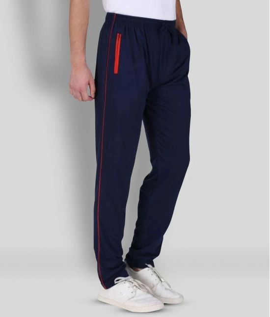 Neo Garments - Navy Blue Polyester Mens Trackpants ( Pack of 1 ) - 6XL