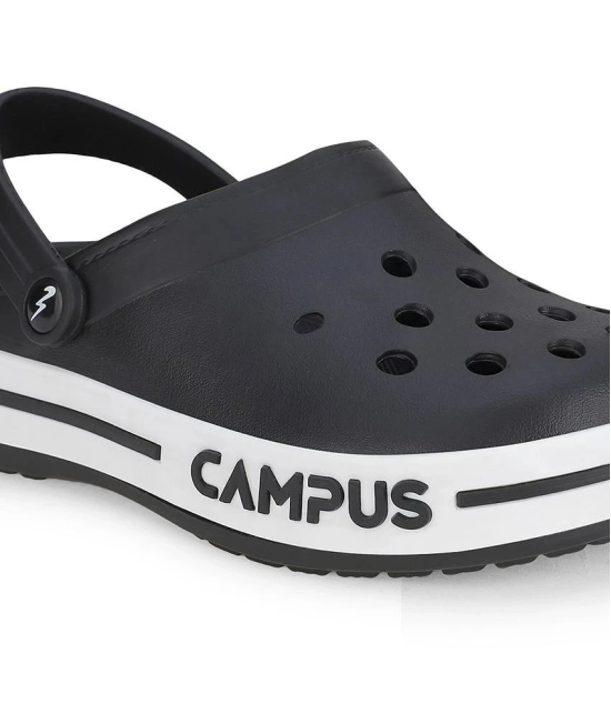 Campus - Black Mens Clogs - None