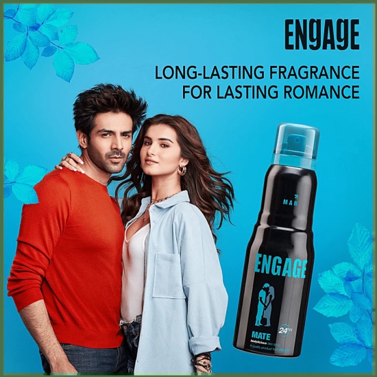 Engage Bodylicious Deodorant Spray - Mate For Men, 150 Ml