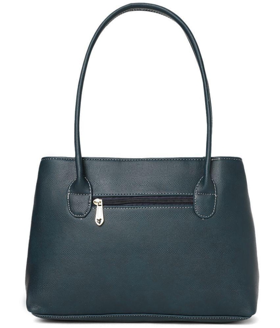 Fostelo - Blue PU Shoulder Bag - Blue