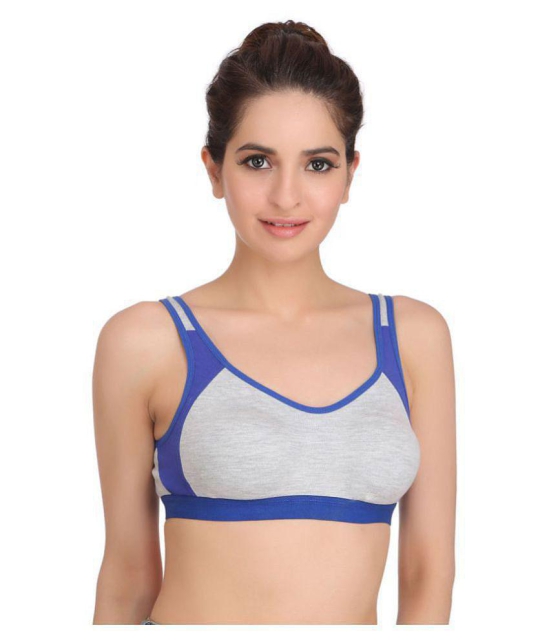 Popocracy Cotton Sports Bra - Multi Color - 32