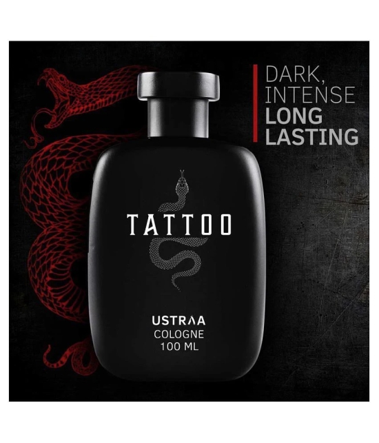 Ustraa Tattoo Cologne - 100 ml - Perfume for Men - 100ml