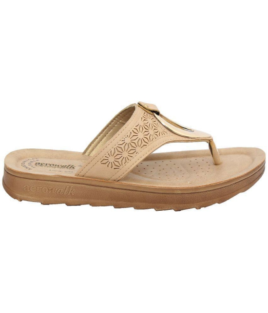 Aerowalk - Beige Women's Flats - None