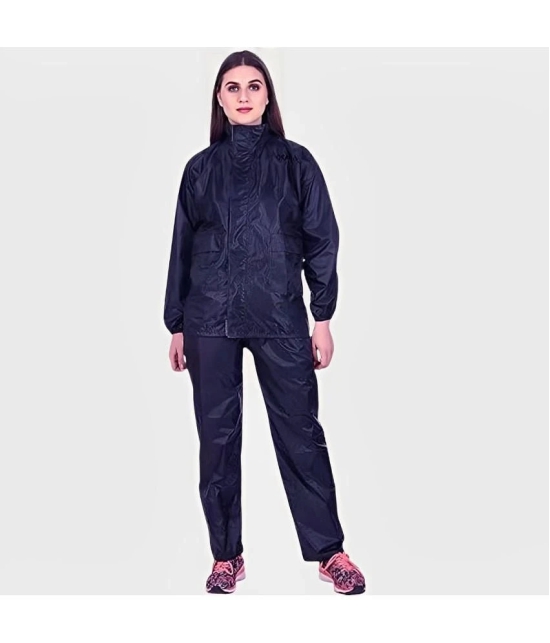 AKTIF Raincoat Set - Navy - None