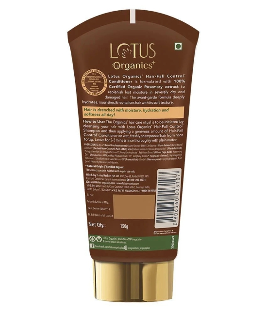 Lotus Organics+ Hair Fall Control Conditioner 150g