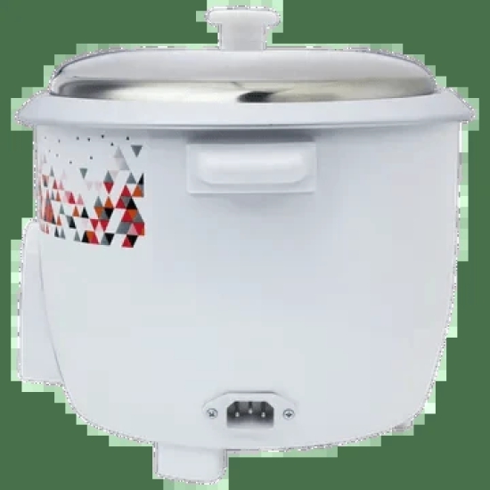 Croma 1.8 Litre Electric Rice Cooker with Keep Warm Function (White)