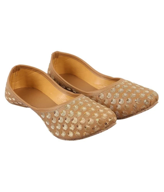 Raj Brown Ethnic Footwear - None