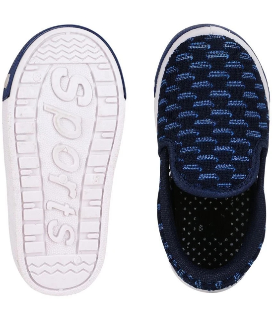 NEOBABY - Navy Blue Boys Sneakers ( 1 Pair ) - None