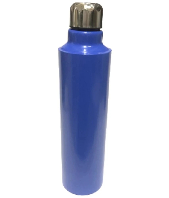 Dynore - Navy Blue School Water Bottle 1000 mL ( Set of 1 ) - Navy Blue