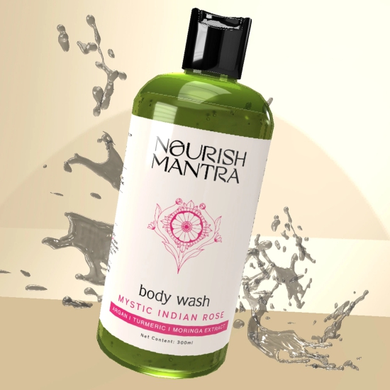 Mystic Indian Rose Body Wash