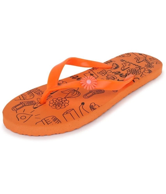 Phonolite Orange Womens Daily Slipper - None