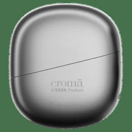 Croma TWS Earbuds (Water Resistant, Air conduction Technology, Black)