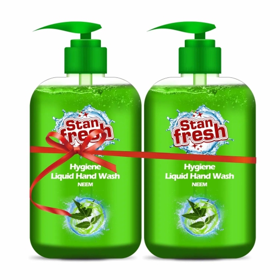 Stanfresh Hygiene Liquid Hand Wash Neem 500ml(Pack Of 2)