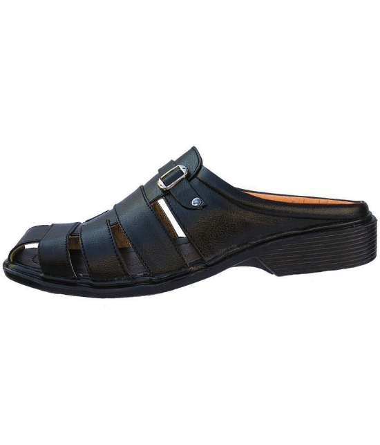 Dream Makers - Black Mens Sandals - None