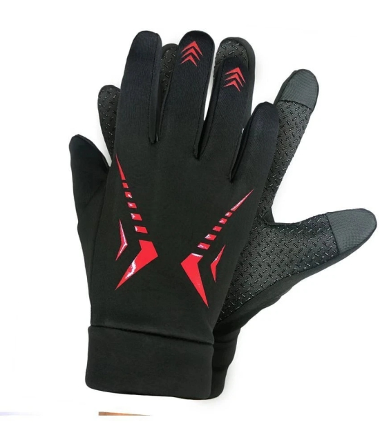 ZAYSOO Full Fingers Nylon Riding Gloves ( Pair of 1 ) - L