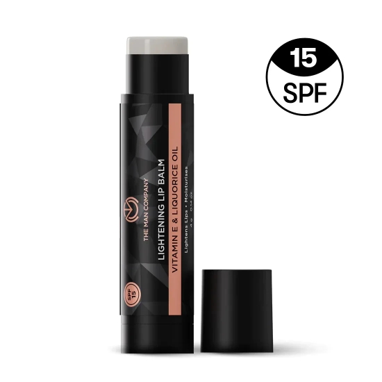 Lightening Lip Balm SPF15 | Vitamin E & Liquorice Oil Pack of 2