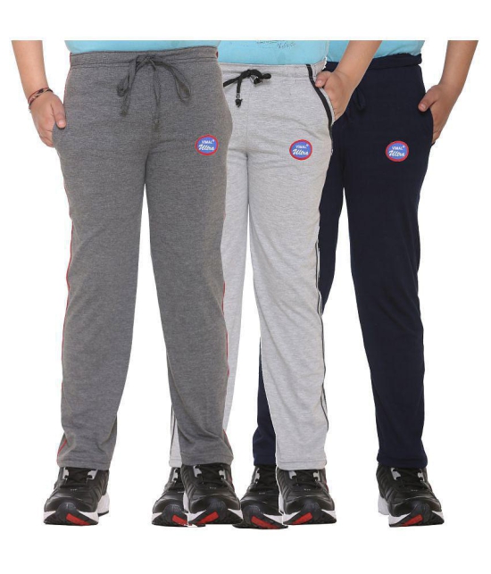 Vimal Jonney Multicolor Cotton Blend Trackpants - Pack of 3 - 14-15 Years