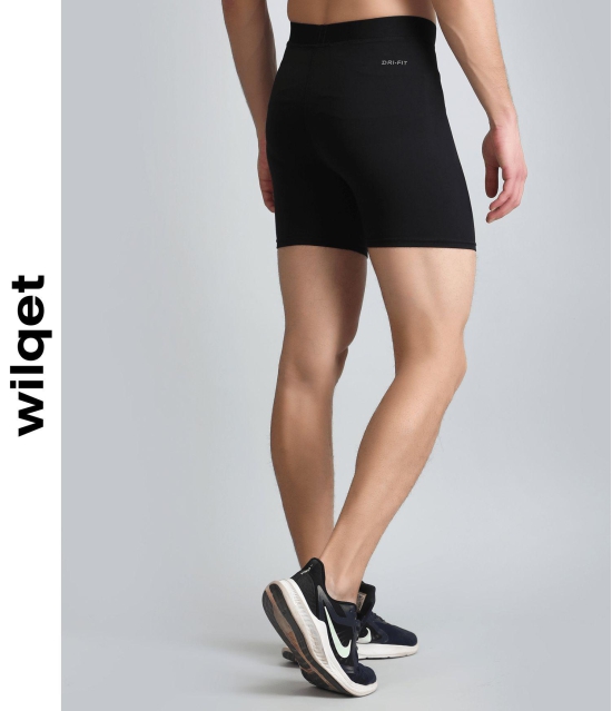 Mens Swimwear Shorts-Black / S