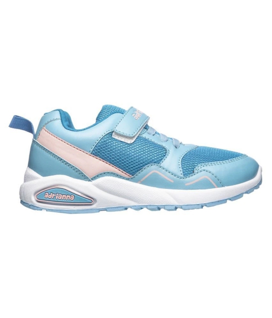 KHADIM Adrianna Girls Blue Strap-On Sneakers - None