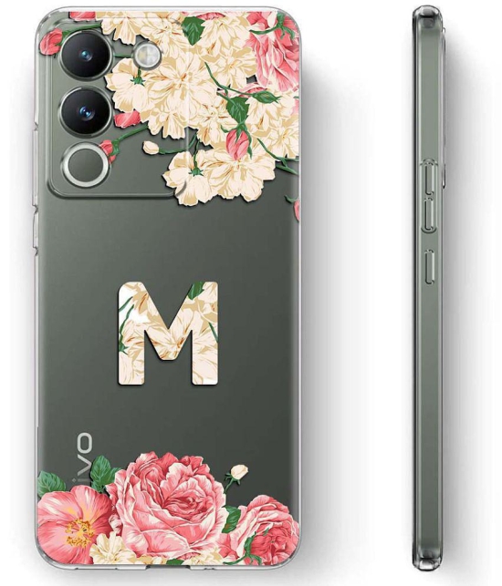 Fashionury Multicolor Printed Back Cover Silicon Compatible For Vivo Y200 ( Pack of 1 )