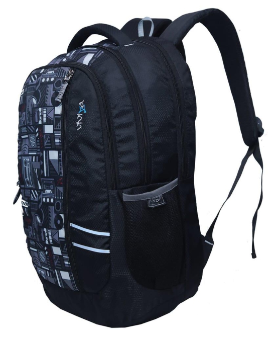 VIVIZA V-118 CASUAL BACKPACK FOR MEN AND WOMEN BLACK