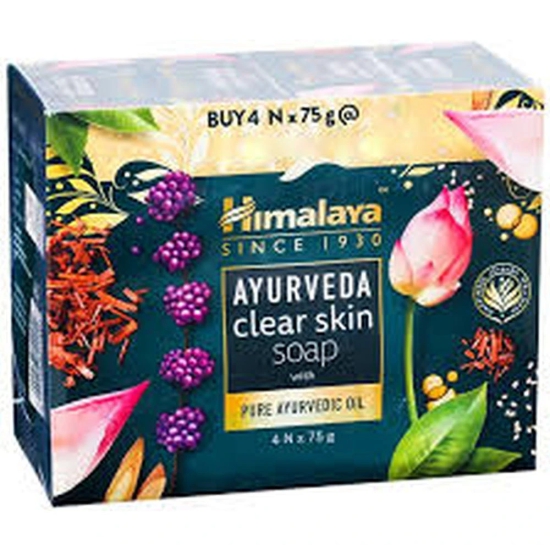 Himalaya Ayurveda Clear Skin Soap - 4X75Gm