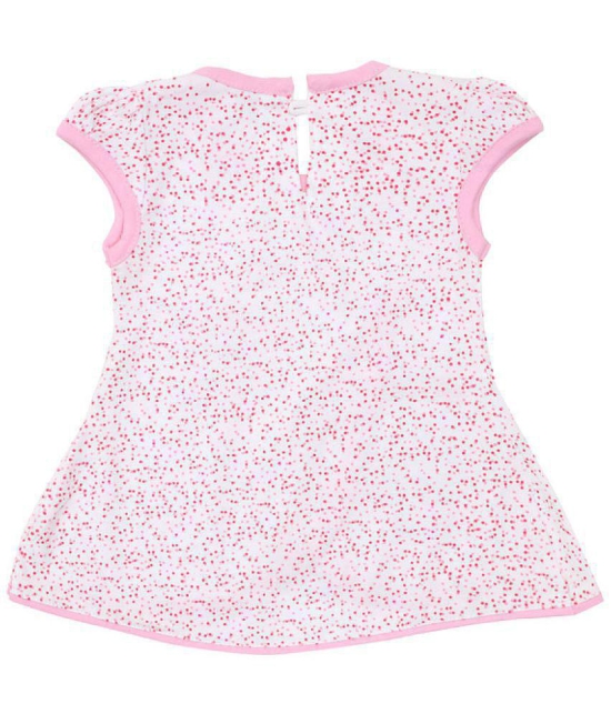 NammaBaby - Pink Cotton Blend Baby Girl Frock ( Pack of 1 ) - None