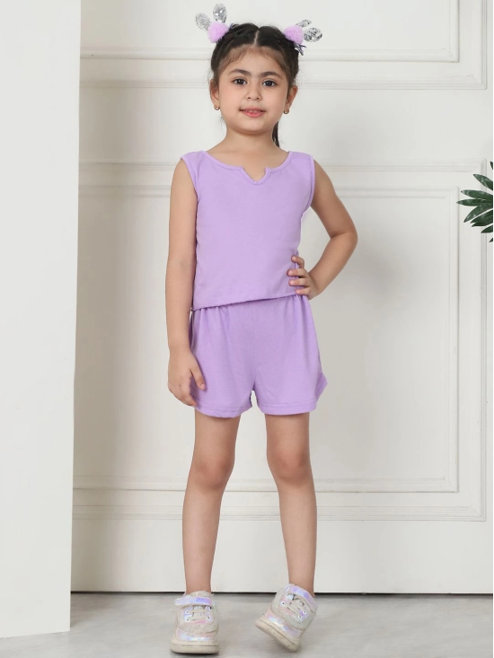 MINI & MING Girls Top with Shorts