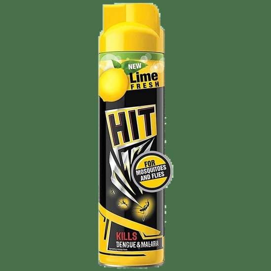 Hit Mosquito & Fly Killer Spray - Lime Fragrance, 200 Ml