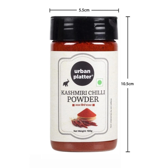 Urban Platter Kashmiri Red Chilli Powder, 100g (Medium Hot | Aromatic | Additive Free)