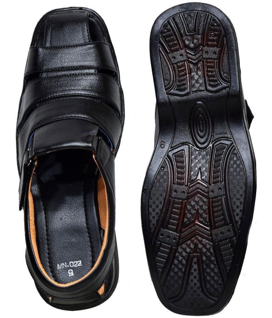 Dream Makers - Black Men's Sandals - None