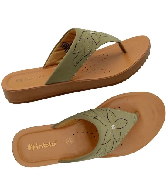 Inblu Mint Green Womens Flats - None