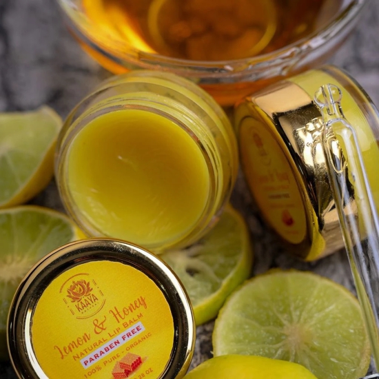 Kaaya Natural Lemon & Honey Lip Balm