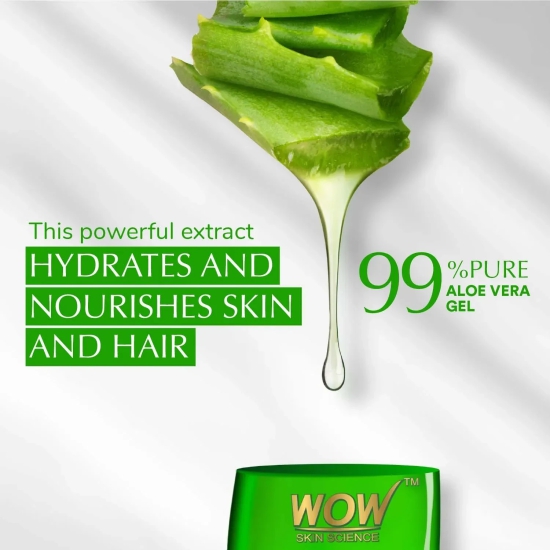 99% Pure Aloe Vera Beauty Gel for Skin & Hair - Suits All Skin & Hair Types