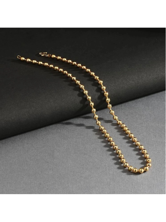 AanyaCentric Gold Plated Chain ( Pack of 1 ) - Golden