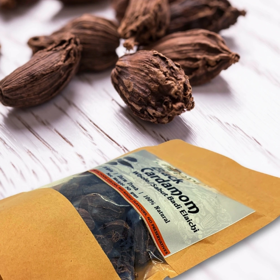 Black Cardamom | Badee Elaichi-100 gms