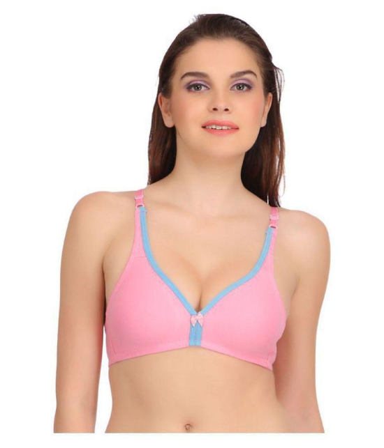 Softskin Poly Cotton Seamless Bra - Multi Color - None