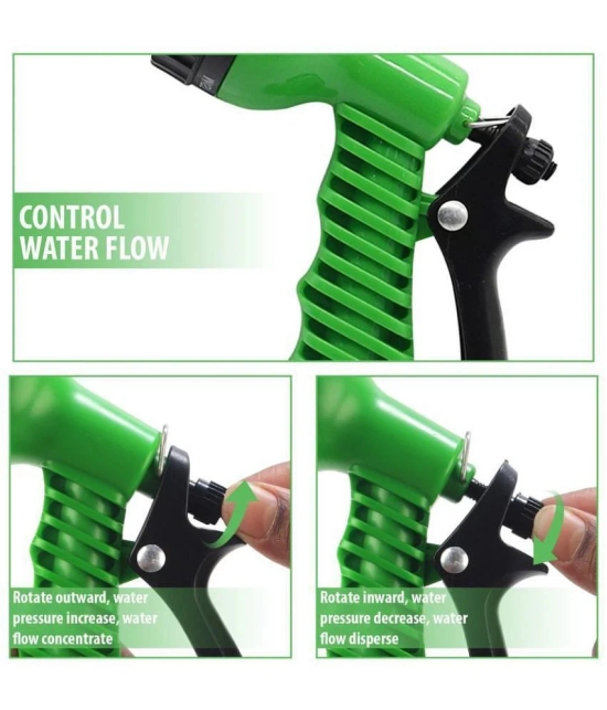 7 Function Highpressure Water Gun for Car and Bike and Gardening Cleaning (Water Pressure Depends On Tap Water Flow)