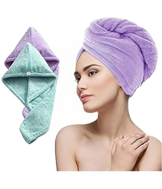 dust n shine Multi Color Cotton Womens Headwrap ( Pack of 2 ) - Multi Color