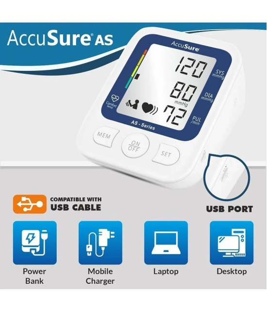 ACCUSURE BLOOD PRESSURE MONITOR- AS AS BP Monitor Battery