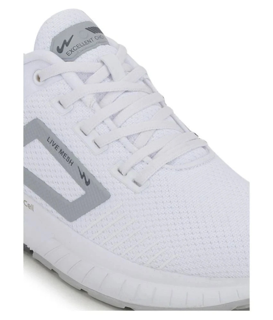 Campus EVOK White  Mens Sports Running Shoes - None